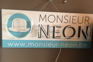 Neon Logo Monsieur Neon